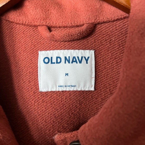 Old Navy Rust Shacket - Picture 4 of 5
